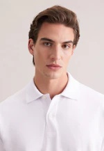 Polo Uni in Blanc |  Seidensticker Onlineshop