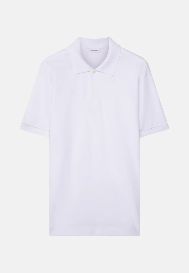 Polo Uni in Blanc |  Seidensticker Onlineshop