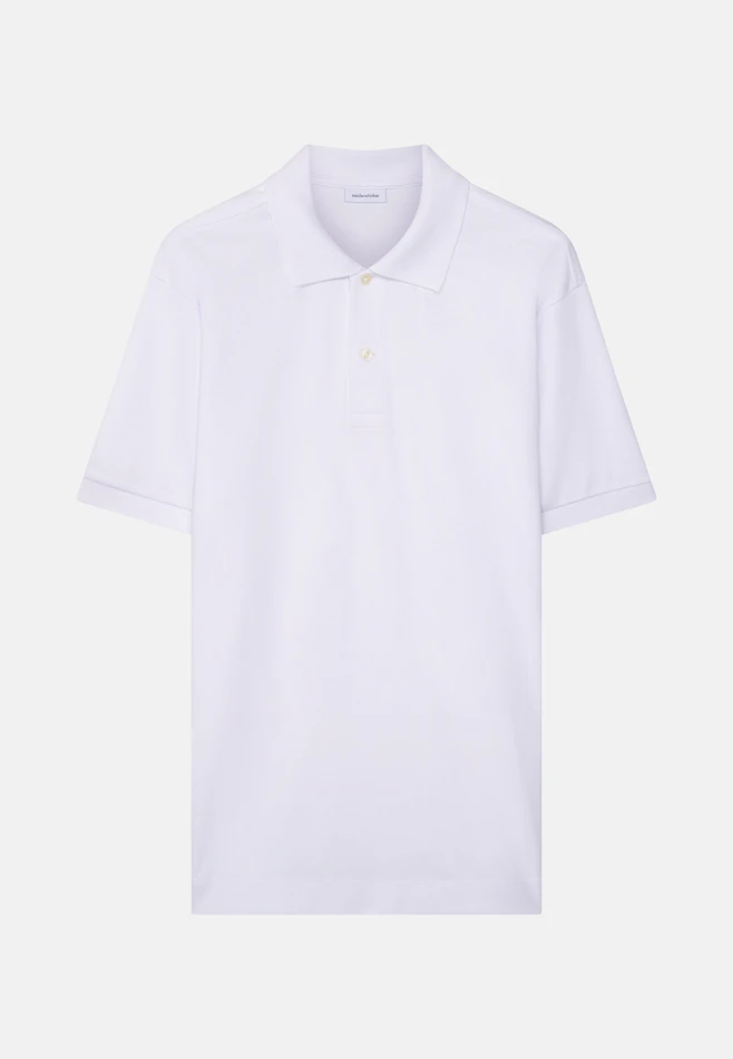 Polo Uni dans Blanc | Boutique en ligne Seidensticker