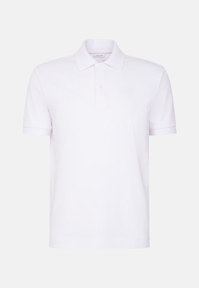 Regular Polo Uni in Weiß |  Seidensticker Onlineshop