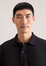 Regular Polo Uni in Schwarz |  Seidensticker Onlineshop