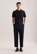 Regular Polo Uni in Schwarz |  Seidensticker Onlineshop