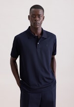 Regular Polo Uni in Dunkelblau |  Seidensticker Onlineshop