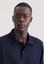 Regular Polo Uni in Dunkelblau |  Seidensticker Onlineshop