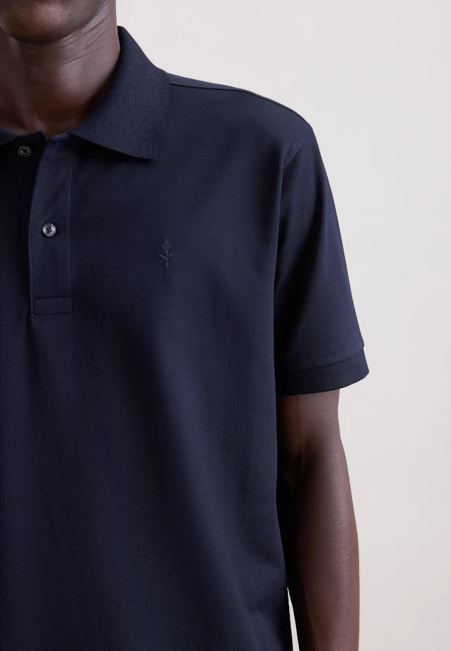Polo Uni in Dunkelblau |  Seidensticker Onlineshop