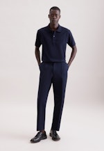 Regular Polo Uni in Dunkelblau |  Seidensticker Onlineshop