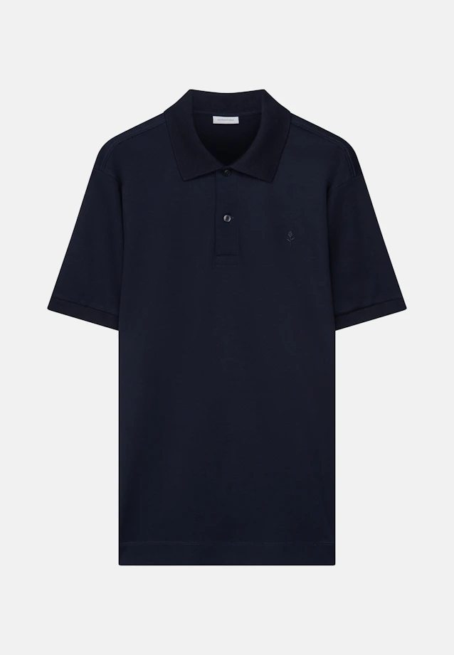 Regular Polo Uni in Dunkelblau |  Seidensticker Onlineshop