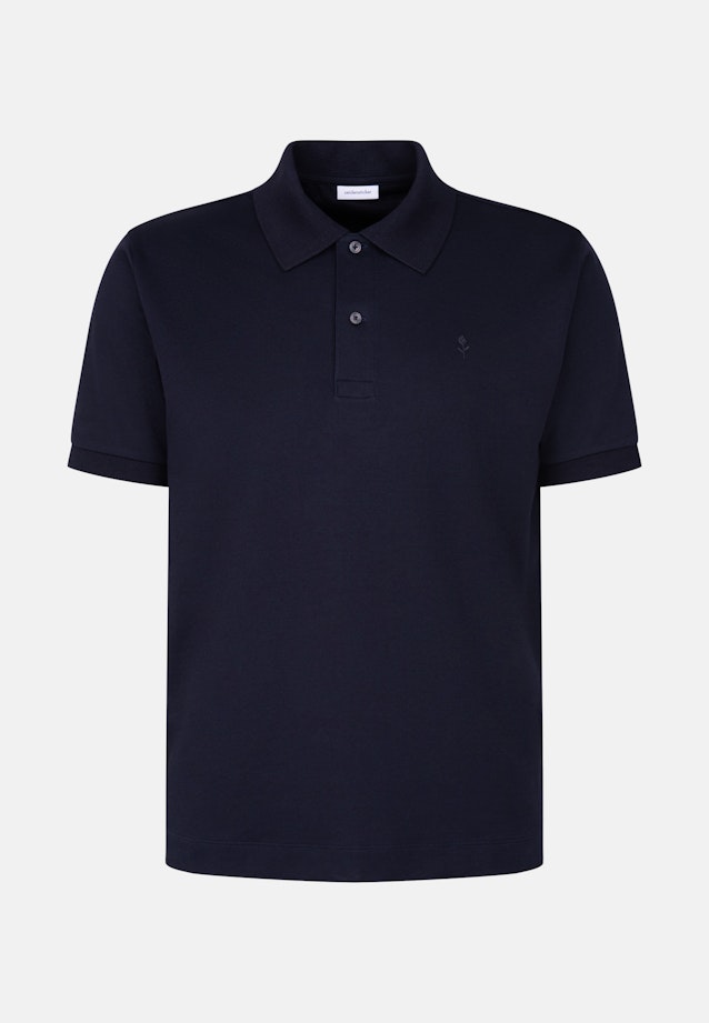 Regular Polo Uni in Dunkelblau |  Seidensticker Onlineshop