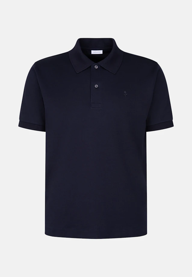 Polo Uni in Dunkelblau |  Seidensticker Onlineshop
