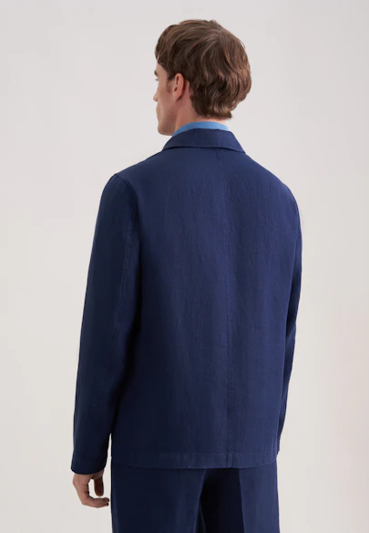 Jacket Uni in Dunkelblau |  Seidensticker Onlineshop