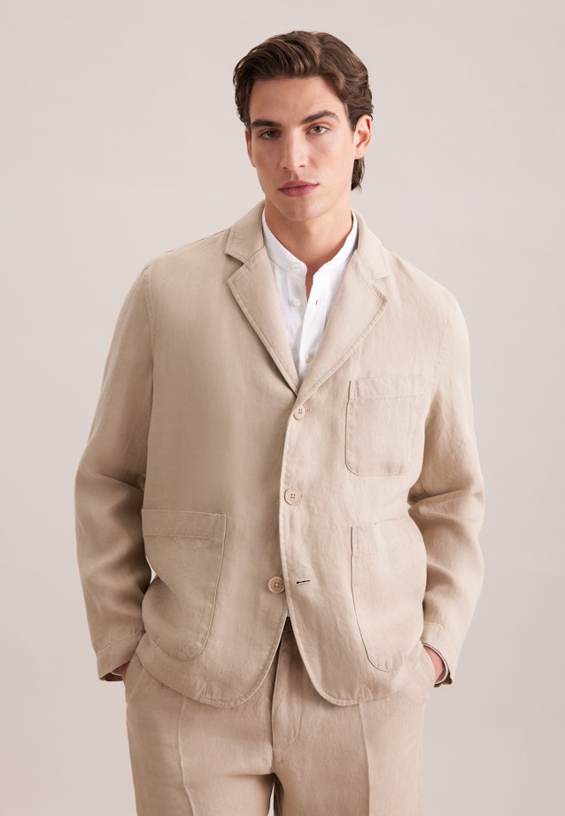 Sakko Uni in Beige |  Seidensticker Onlineshop