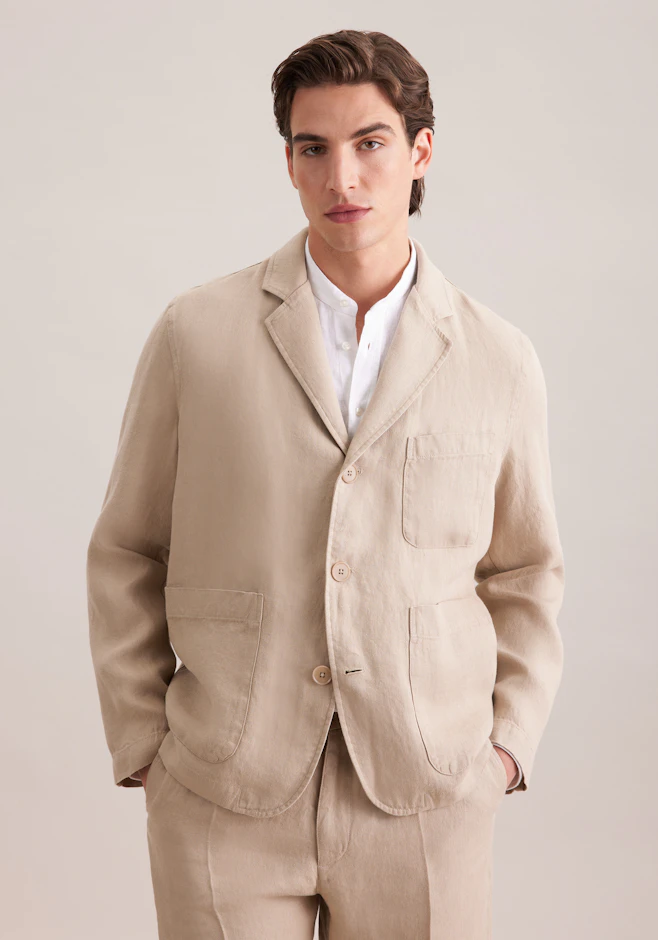 Sakko Uni in Beige | Seidensticker Onlineshop