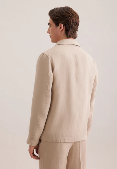 Regular Sakko Uni in Beige |  Seidensticker Onlineshop