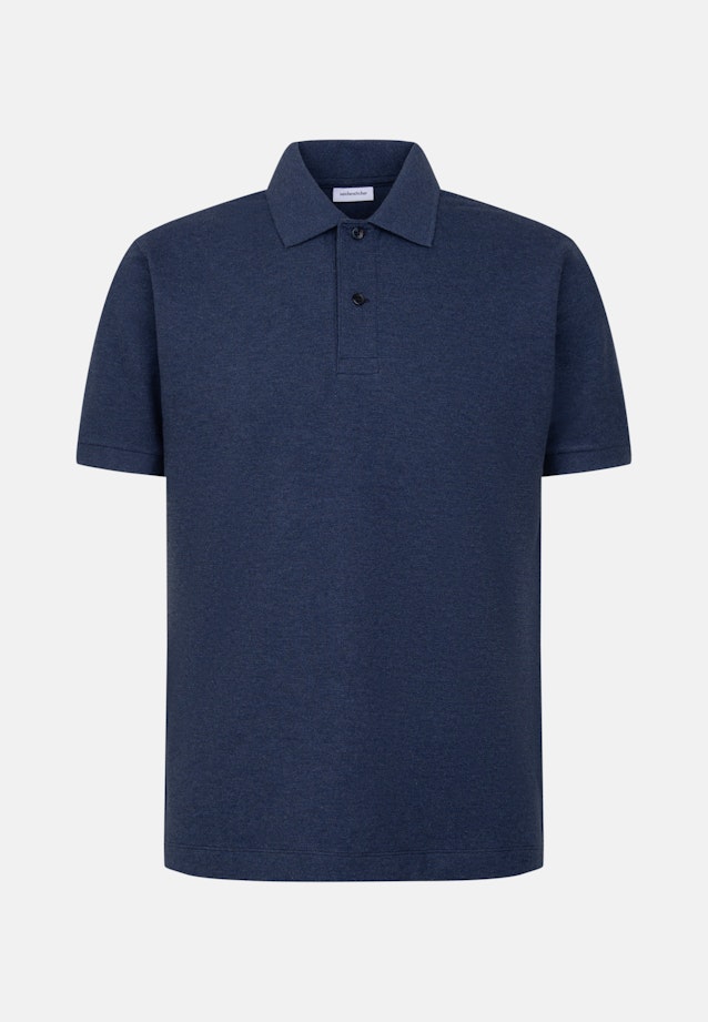 Regular Polo Uni in Dunkelblau |  Seidensticker Onlineshop