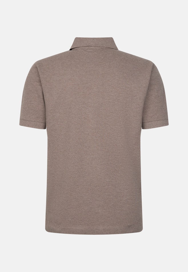 Regular Polo Uni dans Beige | Boutique en ligne Seidensticker