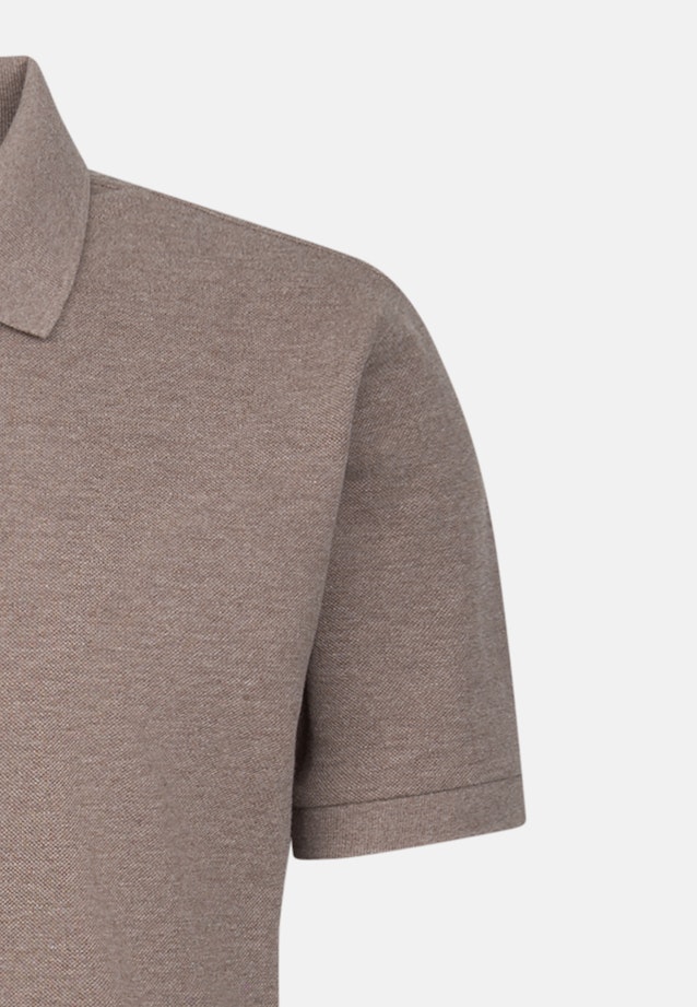 Regular Polo Uni in Beige |  Seidensticker Onlineshop