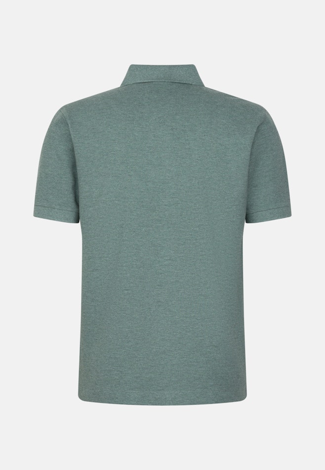 Regular Polo Uni dans Vert | Boutique en ligne Seidensticker