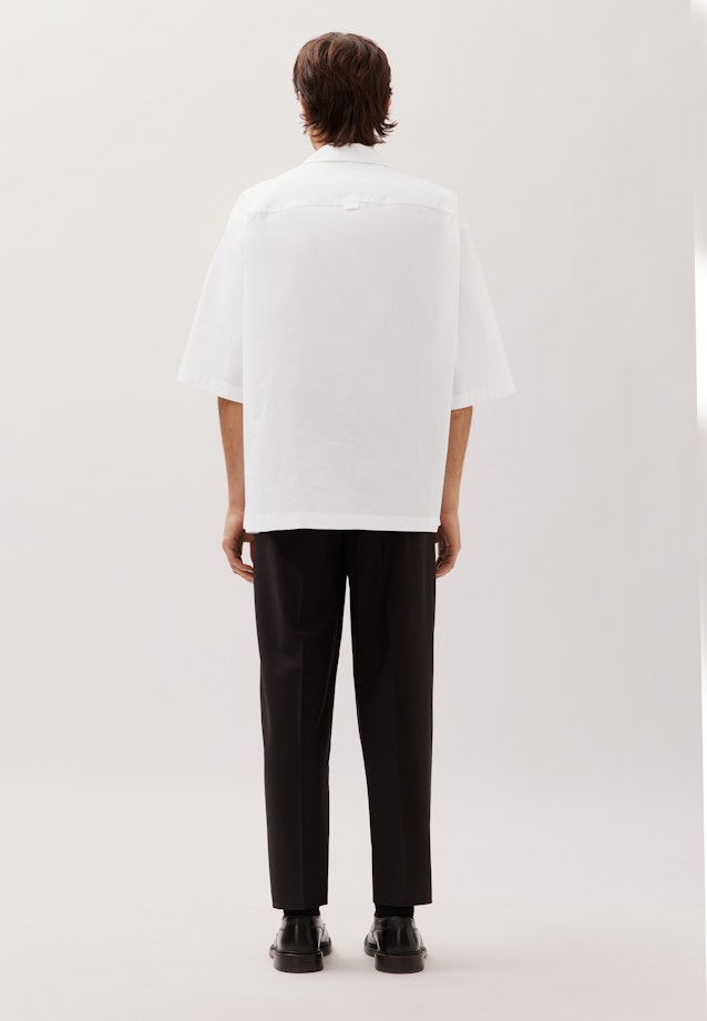 Oversized Fashion shirt Uni in Weiß |  Seidensticker Onlineshop