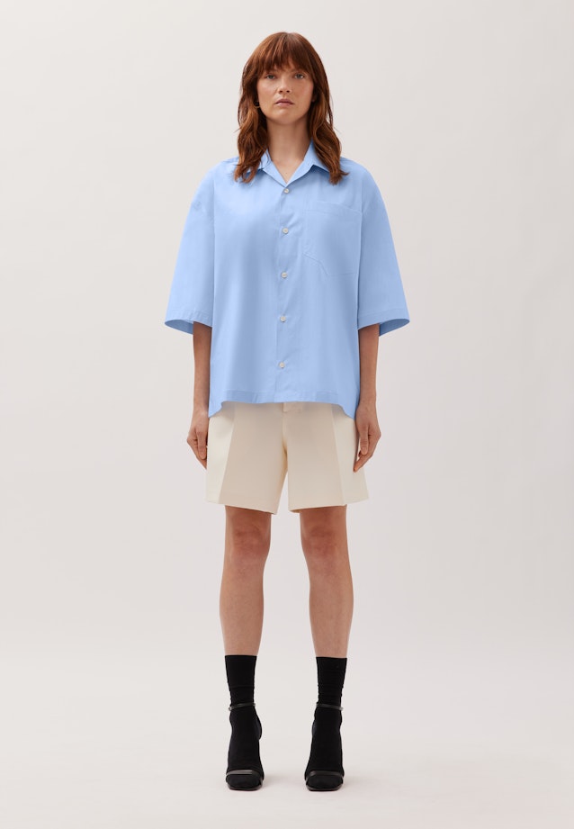Oversized Fashion shirt Uni in Hellblau |  Seidensticker Onlineshop