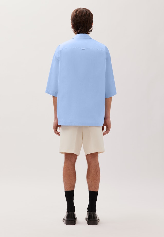 Oversized Fashion shirt Uni in Hellblau |  Seidensticker Onlineshop