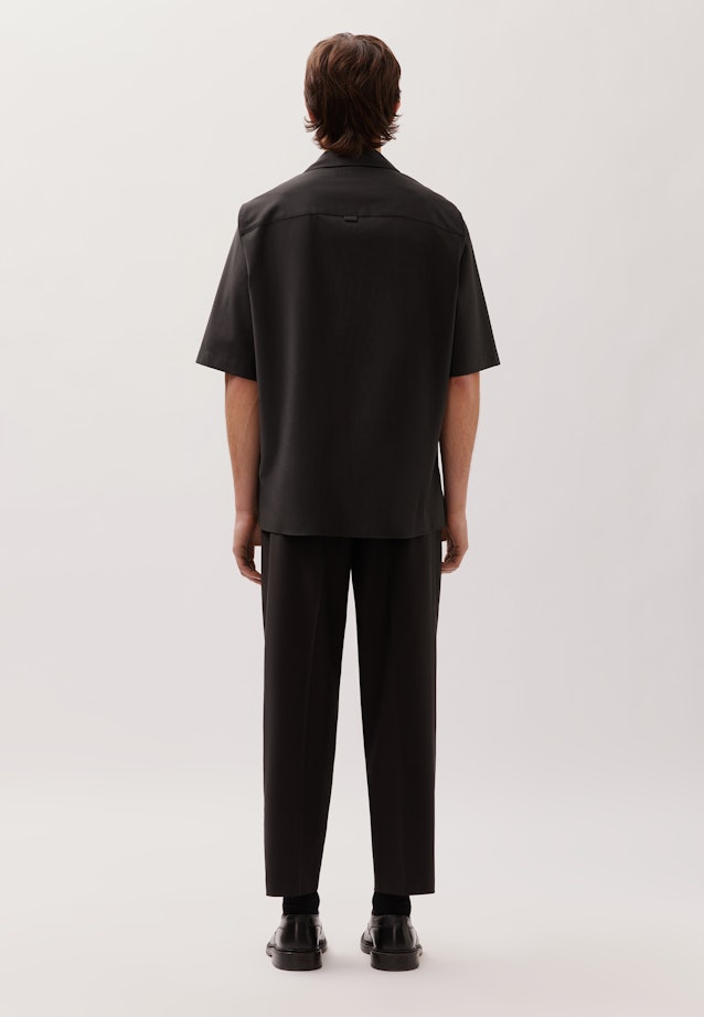 Regular Fashion shirt Uni in Schwarz |  Seidensticker Onlineshop