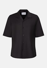 Regular Fashion shirt Uni in Schwarz |  Seidensticker Onlineshop