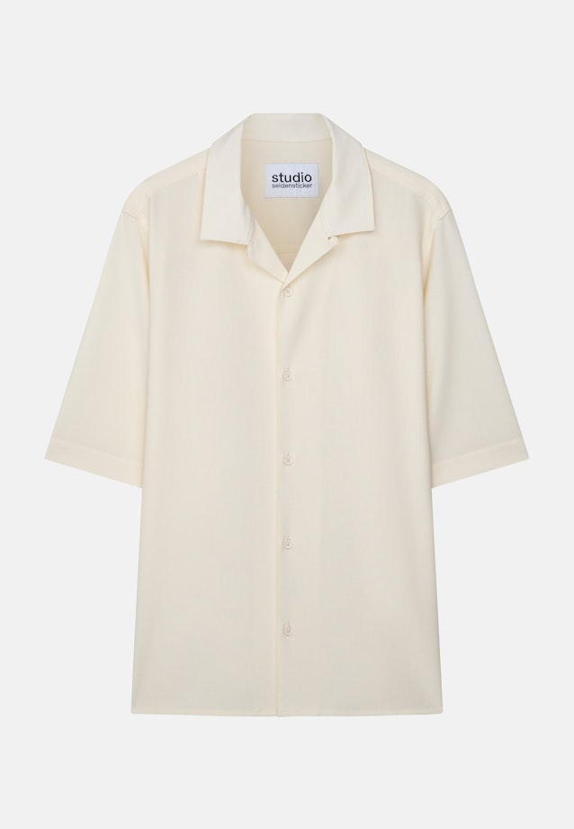 Resort Hemd mit Wolle in Ecru |  Seidensticker Onlineshop