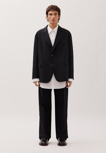 Sakko Uni in Schwarz |  Seidensticker Onlineshop