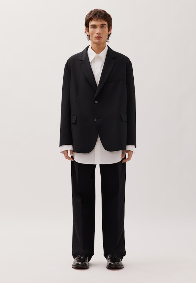 Jacket Uni in Schwarz |  Seidensticker Onlineshop