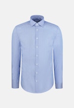 X-Slim Business Hemd Gestreift in Mittelblau |  Seidensticker Onlineshop