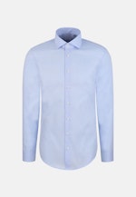 X-Slim Business Hemd Struktur in Mittelblau |  Seidensticker Onlineshop