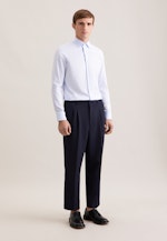 Slim Business shirt Structure in Hellblau |  Seidensticker Onlineshop