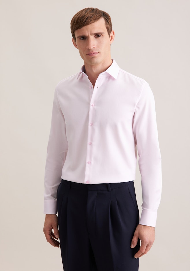 Shaped Chemise d'affaires Structure dans Rose Fuchsia | Boutique en ligne Seidensticker