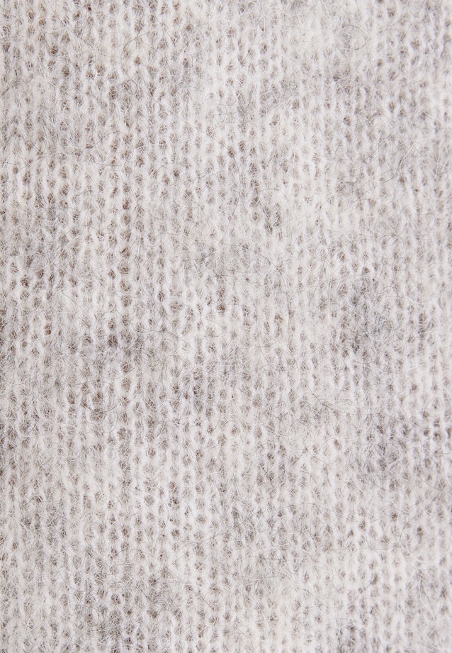 Oversized Pullover aus Wolle und Mohair Mix in Grau |  Seidensticker Onlineshop