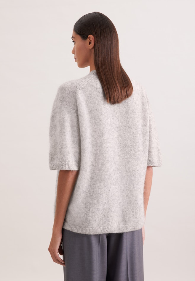 Oversized Wool and Mohair Sweater in Grey | Seidensticker online shop