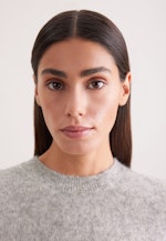 Oversized Pullover aus Wolle und Mohair Mix in Grau |  Seidensticker Onlineshop