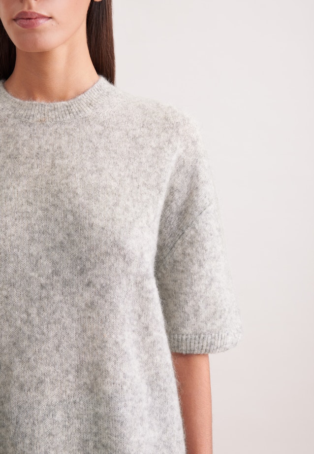 Oversized Pullover aus Wolle und Mohair Mix in Grau |  Seidensticker Onlineshop