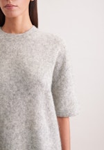 Oversized Pullover aus Wolle und Mohair Mix in Grau |  Seidensticker Onlineshop