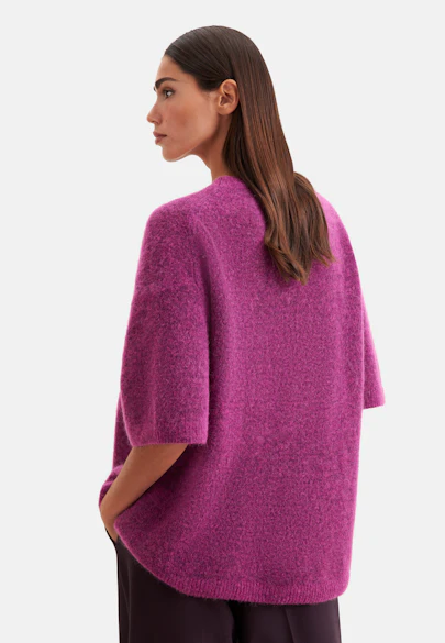 Oversized Pullover aus Mohair Mix in Rosa |  Seidensticker Onlineshop