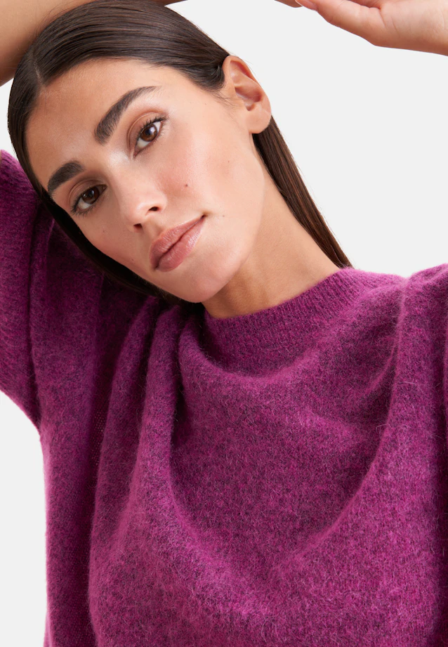 Oversized Pullover aus Mohair Mix in Rosa |  Seidensticker Onlineshop