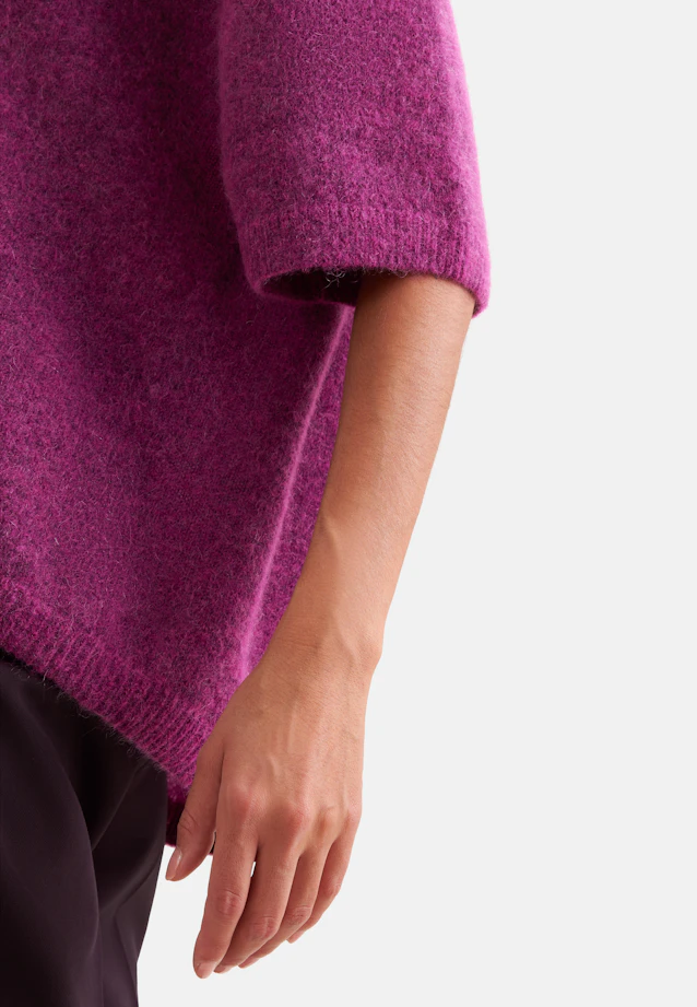 Pull oversize en laine et mohair in Rose Fuchsia |  Seidensticker Onlineshop