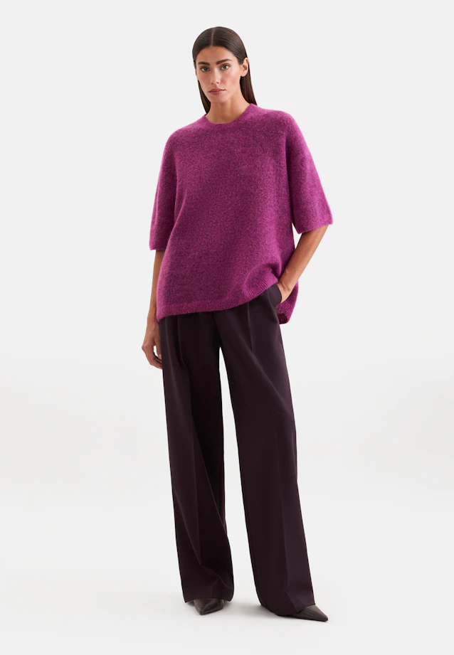Pull oversize en laine et mohair in Rose Fuchsia |  Seidensticker Onlineshop