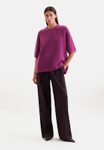 Pull oversize en laine et mohair in Rose Fuchsia |  Seidensticker Onlineshop