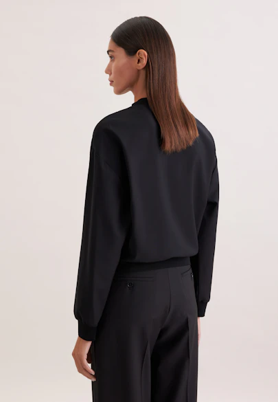 Blouson en mélange de laine in Noir |  Seidensticker Onlineshop