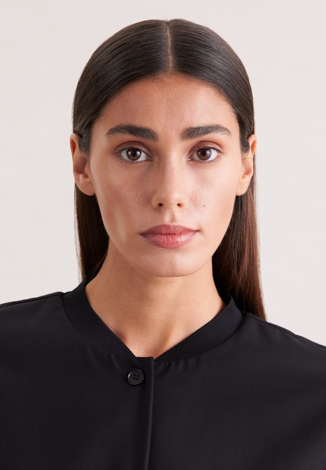 Blouson aus einer Wollmischung in Schwarz |  Seidensticker Onlineshop