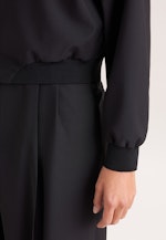 Blouson aus einer Wollmischung in Schwarz |  Seidensticker Onlineshop