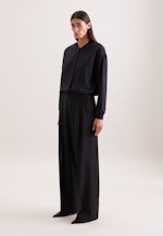 Blouson aus einer Wollmischung in Schwarz |  Seidensticker Onlineshop