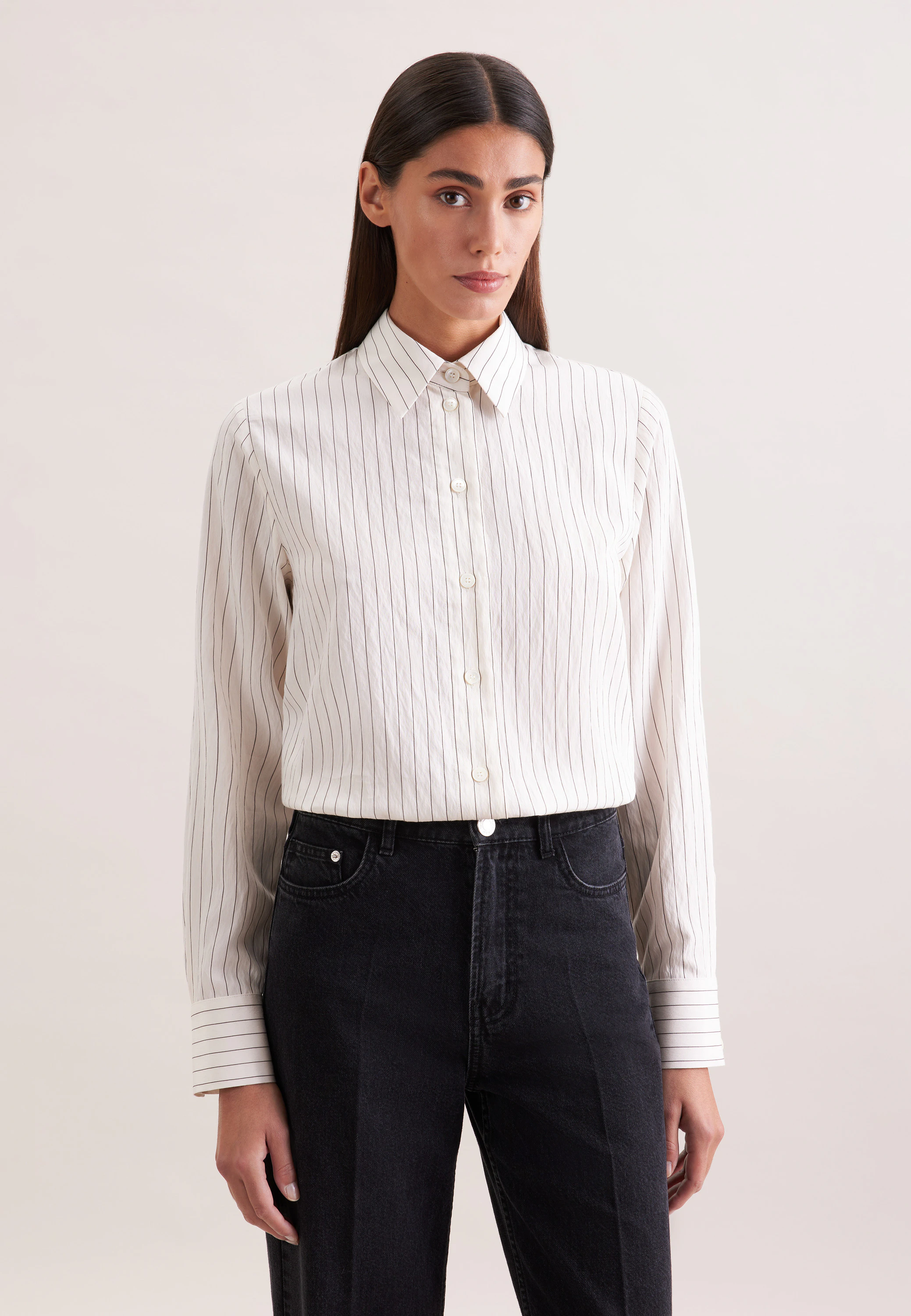 Seidensticker Hemdbluse Gestreift, Kollektion, Größe 38 aus Damen/Blusen/Hemdblusen