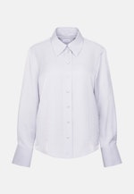 Hemdbluse in A- Linie mit Metallic Effekt in Silver |  Seidensticker Onlineshop