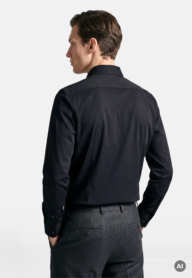 X-Slim Chemise Performance Uni in Noir |  Seidensticker Onlineshop
